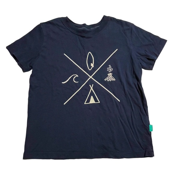 Feather 4 Arrow navy graphic tee 6 years - Picture 1 of 8
